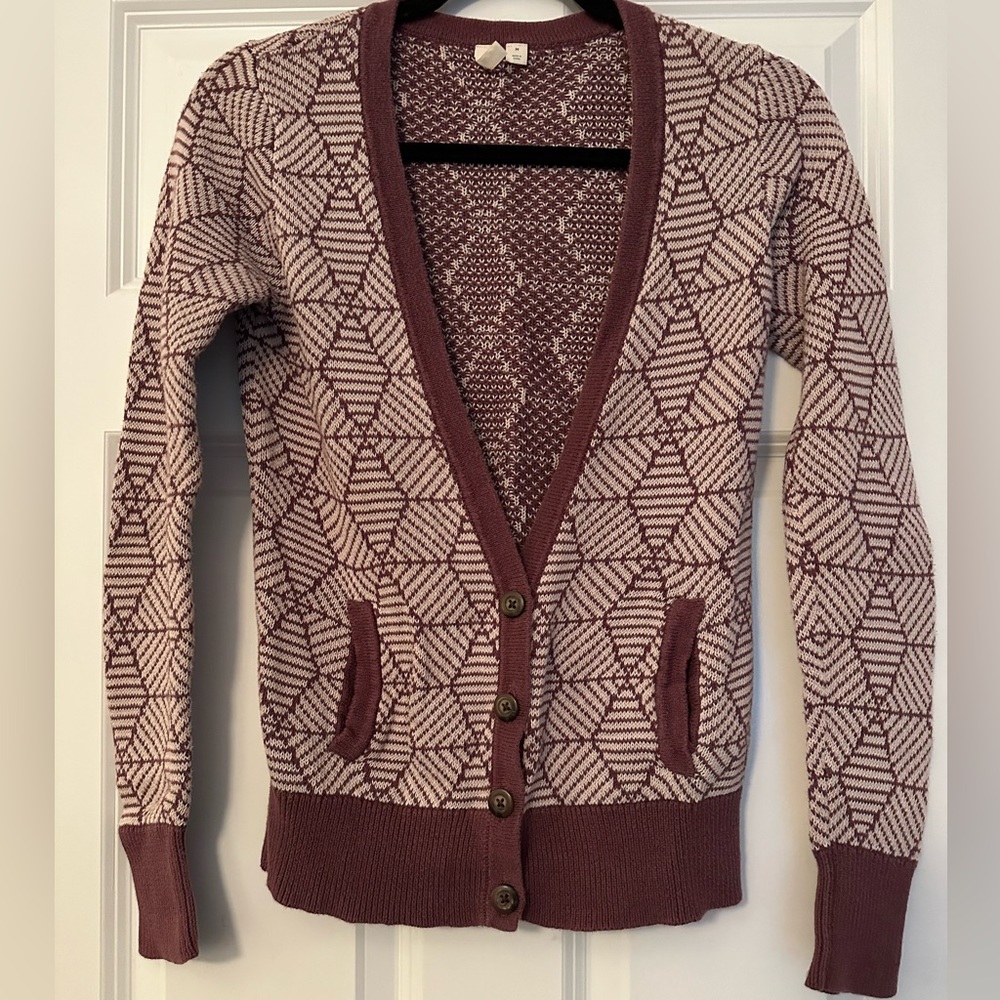 Frenchi Woman’s Cardigan Sweater size M